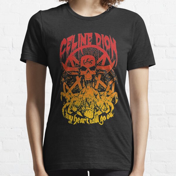 Mon coeur ira sur le millésime Céline Dion T-shirt essentiel