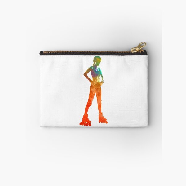 Item preview, Woman in roller skates 11 in watercolor designed and sold by paulrommer.