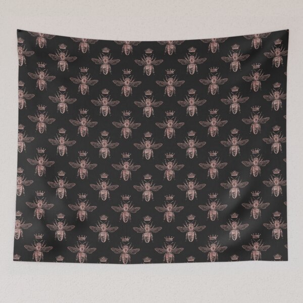Item preview, Rose Gold Queen Bees designed and sold by Dreamflight.