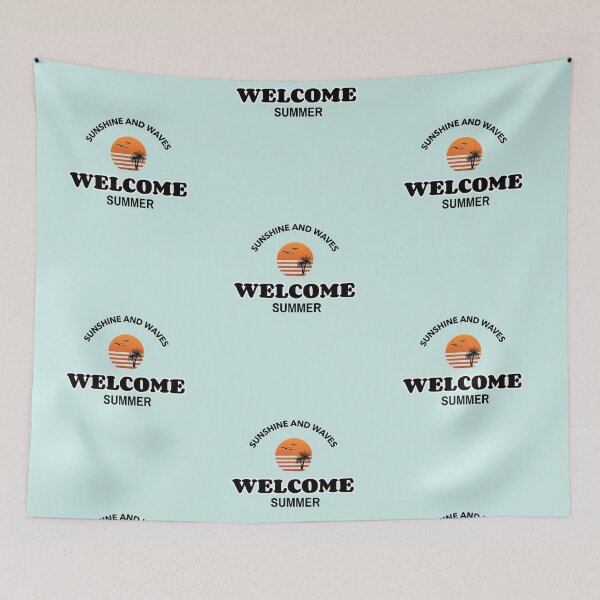 Item preview, Welcome Summer Art designed and sold by HappyLife4U.