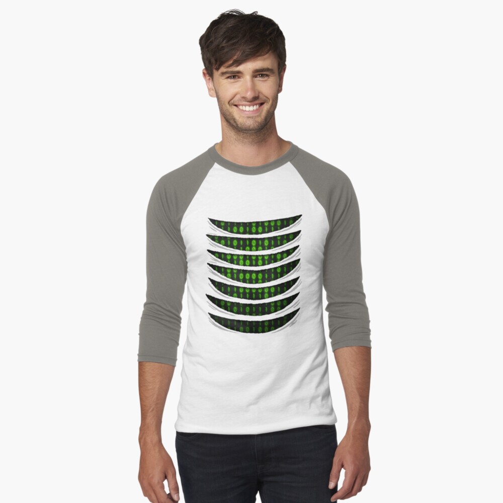 Item preview, Baseball ¾ Sleeve T-Shirt designed and sold by pattypattern.