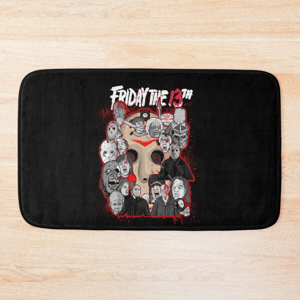 Item preview, Friday the 13th character collage  designed and sold by Chiffon529.