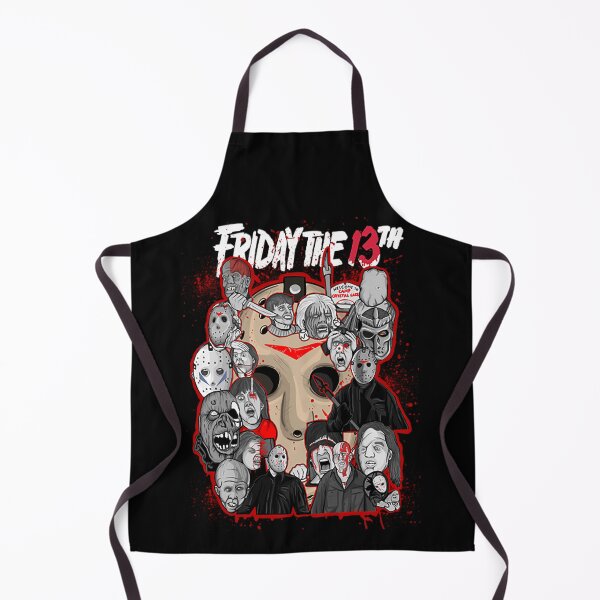 Item preview, Friday the 13th character collage  designed and sold by Chiffon529.