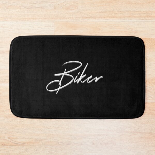 Item preview, Biker - White writing designed and sold by EdgyDesignForU.