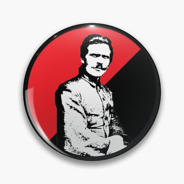 Artikelvorschau, Nestor Makhno Anarchist Schablone entworfen und verkauft von RevolutionInPaint.