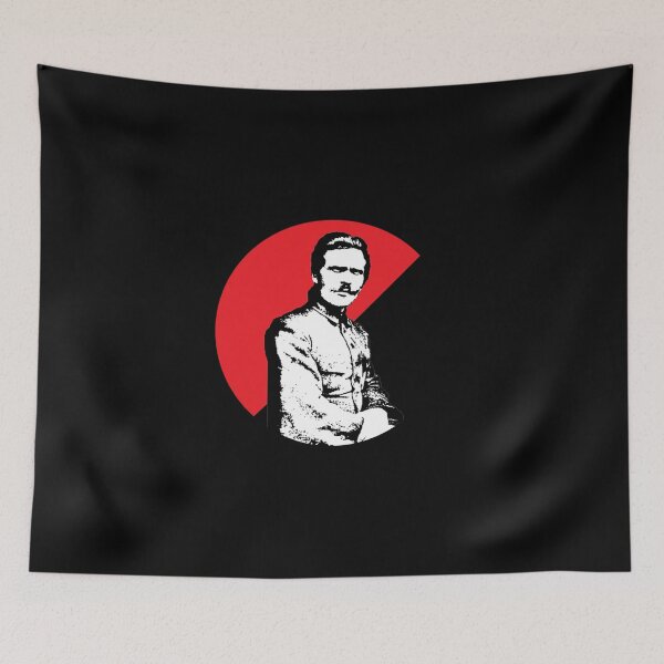 Item preview, Nestor Makhno Anarchist Stencil designed and sold by RevolutionInPaint.