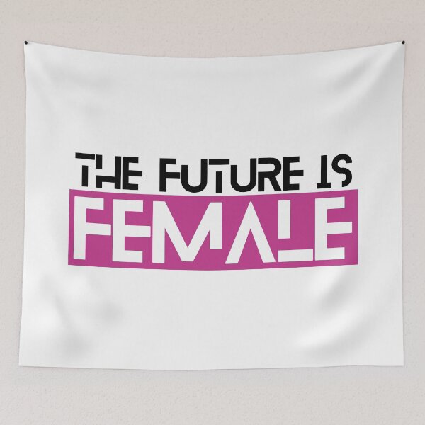 Item preview, The Future Is Female; designed and sold by StickerApe.