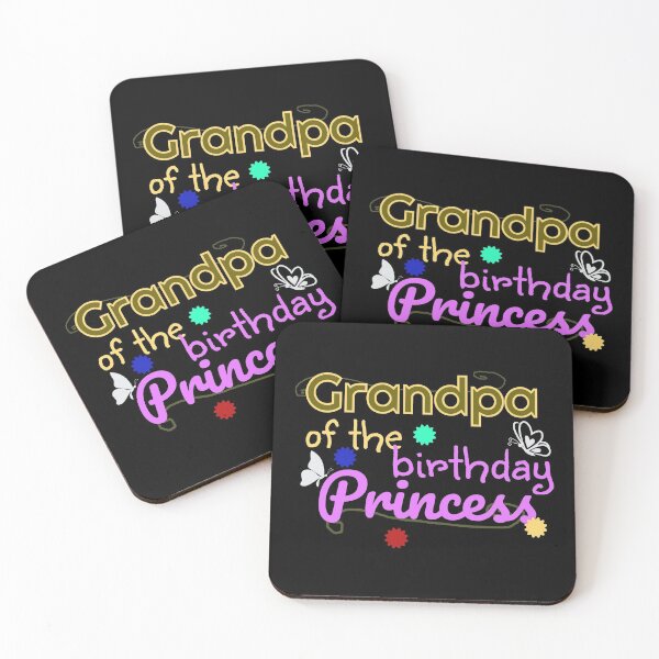 Item preview, Grandpa of the birthday princess designed and sold by PhatSanthaphan.
