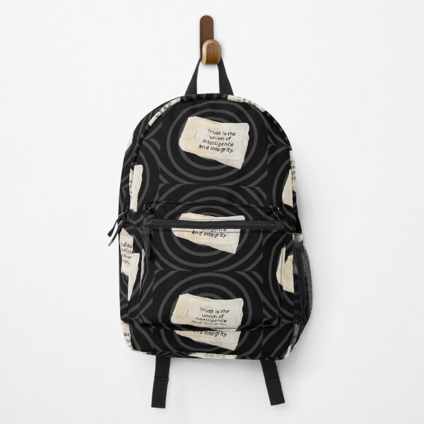 Item preview, TRUST UNION INTELLIGENCE INTEGRITY TEA BAG QUOTE  designed and sold by GIVENGRACE.ART.