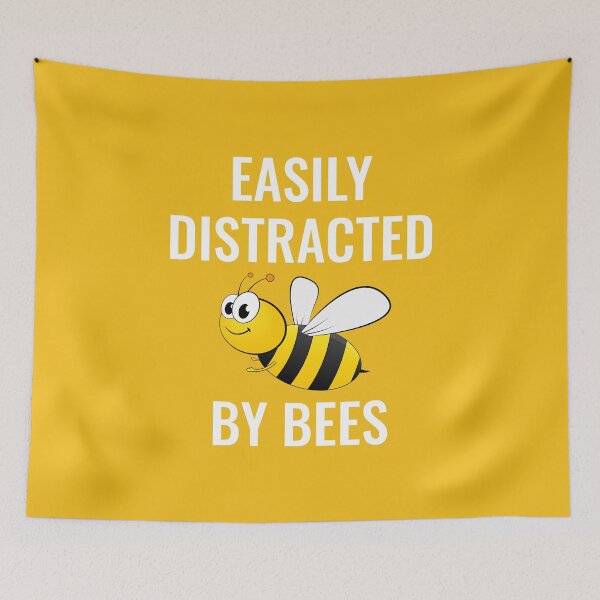 Item preview, Easily Distracted By Bees designed and sold by manishfzr1995.