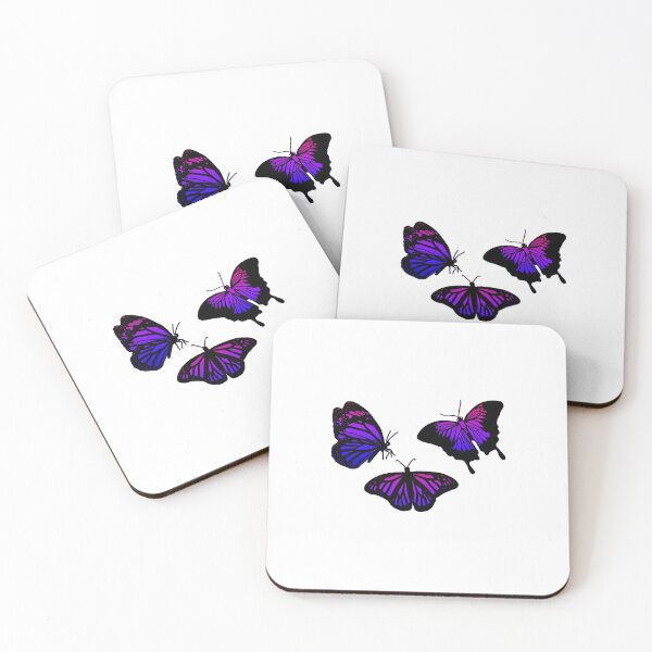 Item preview, Bi Flag Butterflies designed and sold by Cerealchair1959.