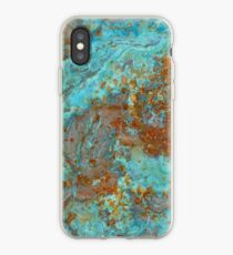 Copper Blue Teal iPhone Case