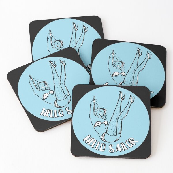 Artikelvorschau, Hallo Sailor Vintage Pinup entworfen und verkauft von RevolutionInPaint.