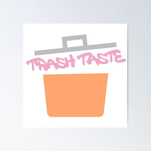 Item preview, TRASH TASTE - a Dustbin (orange) designed and sold by dkdk-kdk.