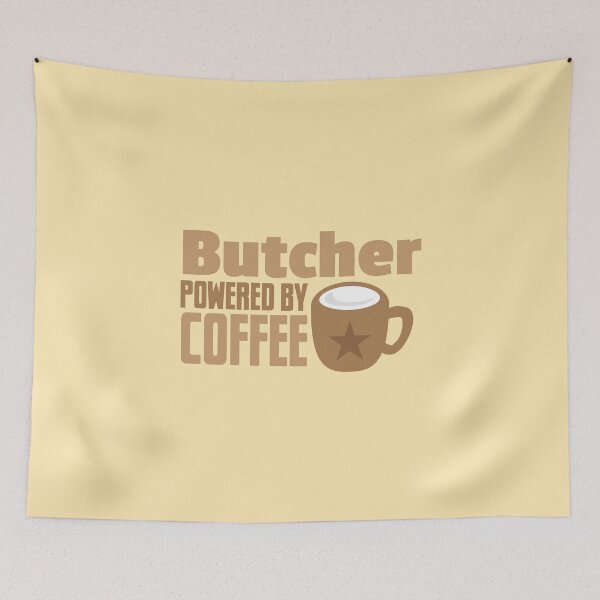 Item preview, Butcher powered by coffee designed and sold by jazzydevil.