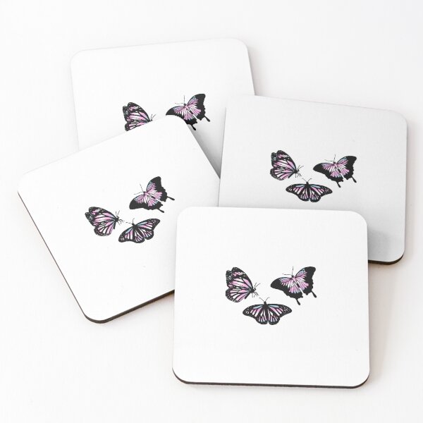 Item preview, Trans Flag Butterflies designed and sold by Cerealchair1959.