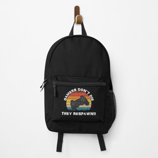 Item preview, Gamers dont die they respawn designed and sold by Roaring Play.