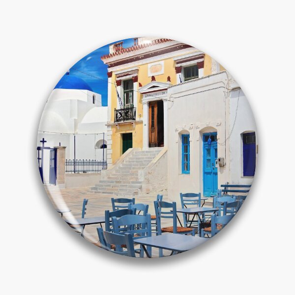 Item preview, The Piazza of Ano Chora - Serifos island designed and sold by Hercules Milas.
