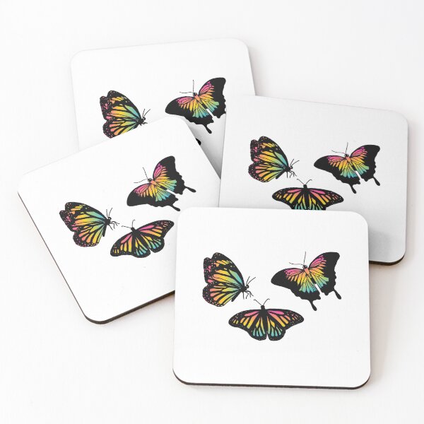 Item preview, Pan Flag Butterflies designed and sold by Cerealchair1959.