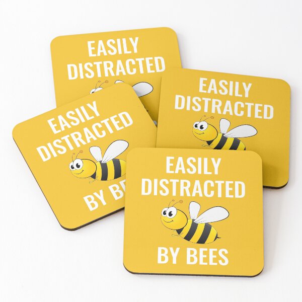 Item preview, Easily Distracted By Bees designed and sold by manishfzr1995.