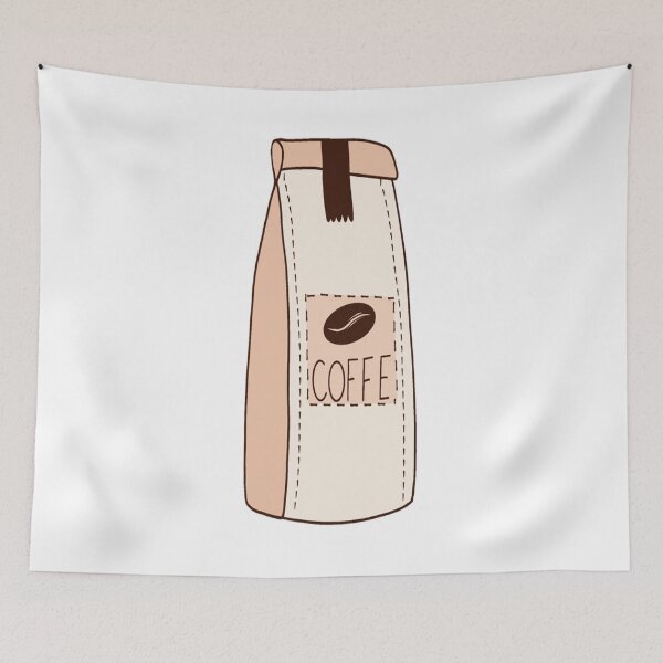Item preview, BAG OF COFFEE BEANS designed and sold by RetroPlaceee.