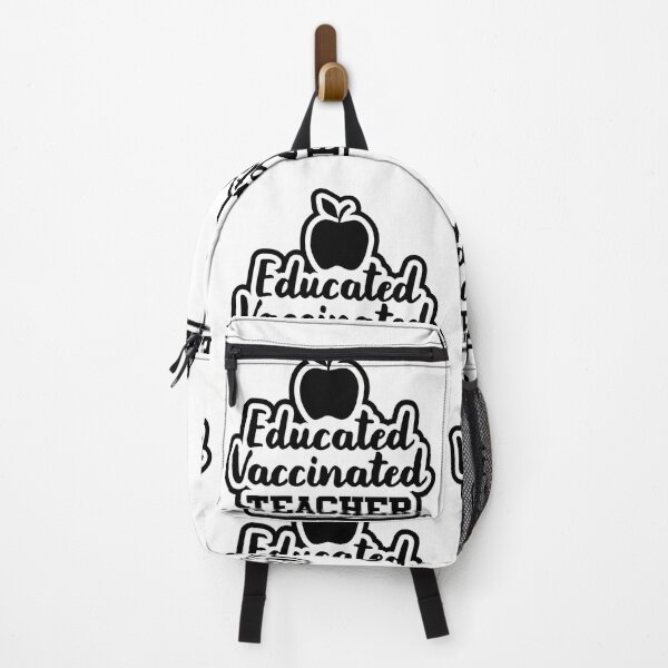 Item preview, Educated Vaccinated Teacher | Back To School Teachers designed and sold by GravitiTees.