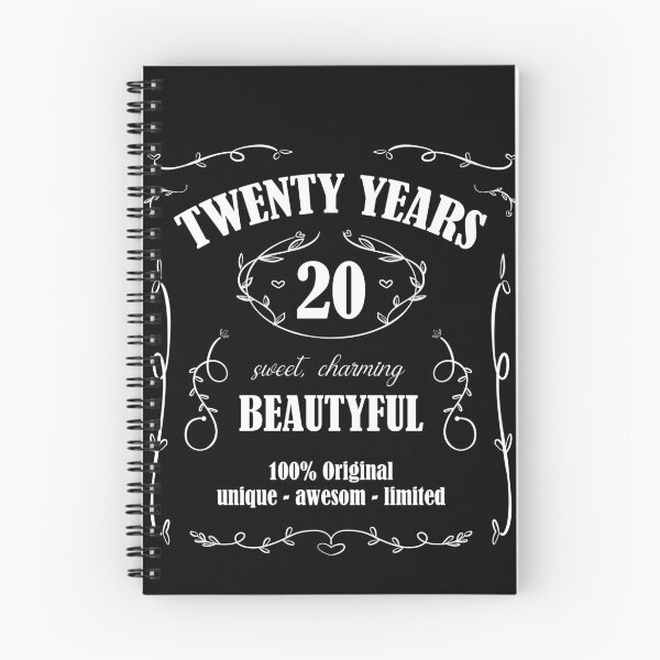 Item preview, 20 Years -Sweet, Charaming And Beautiful - awesom designed and sold by Shirt-Designs.