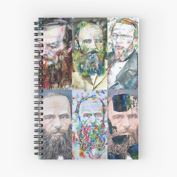 Item preview, SIX TIMES FYODOR DOSTOEVSKY .1 designed and sold by lautir.