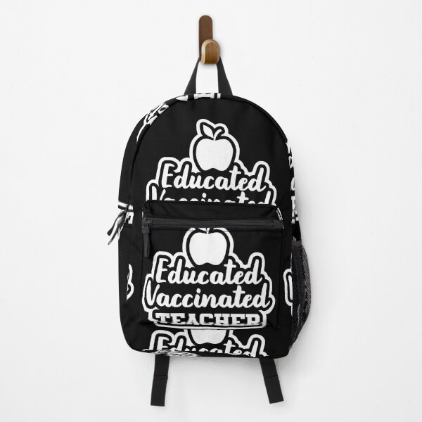 Item preview, Educated Vaccinated Teacher | Welcome Back To School Teachers designed and sold by GravitiTees.