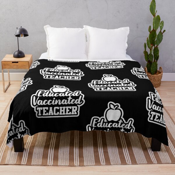 Item preview, Educated Vaccinated Teacher | Welcome Back To School Teachers designed and sold by GravitiTees.