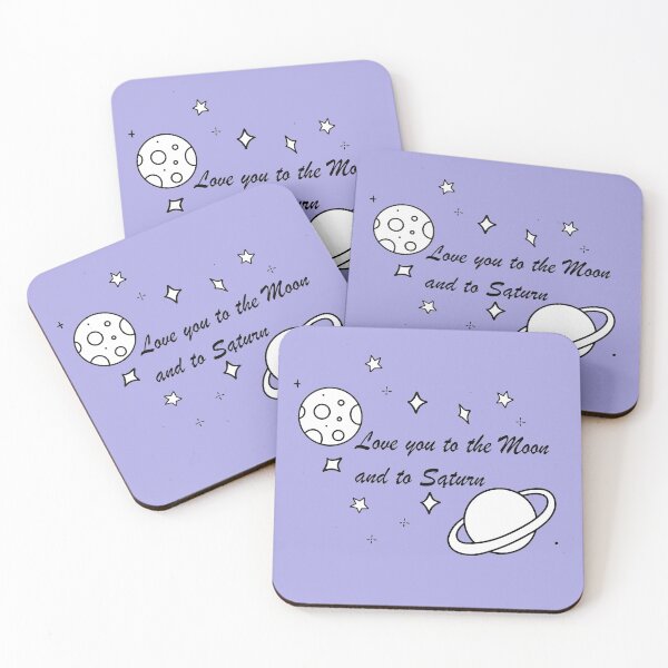 Artikelvorschau, Ich liebe dich bis zum Mond und zum Saturn entworfen und verkauft von FalconLifeStore.
