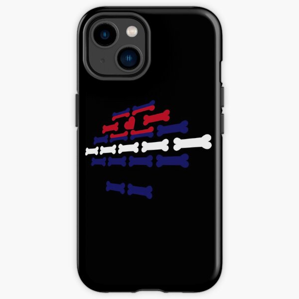 Leather Pup Pride Bone Flag iPhone Tough Case