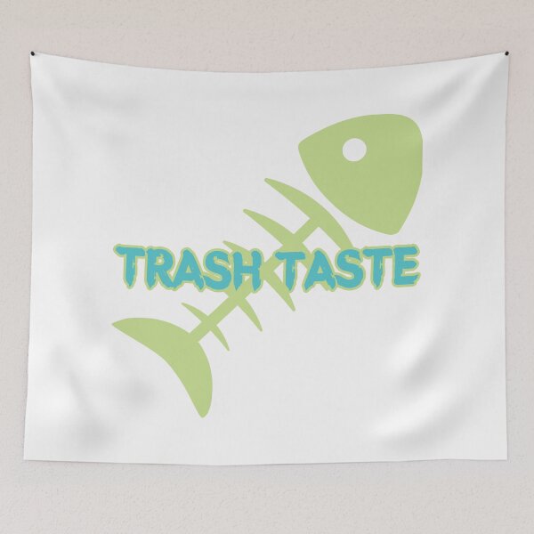 Item preview, TRASH TASTE - Fishbone (yellow green) designed and sold by dkdk-kdk.