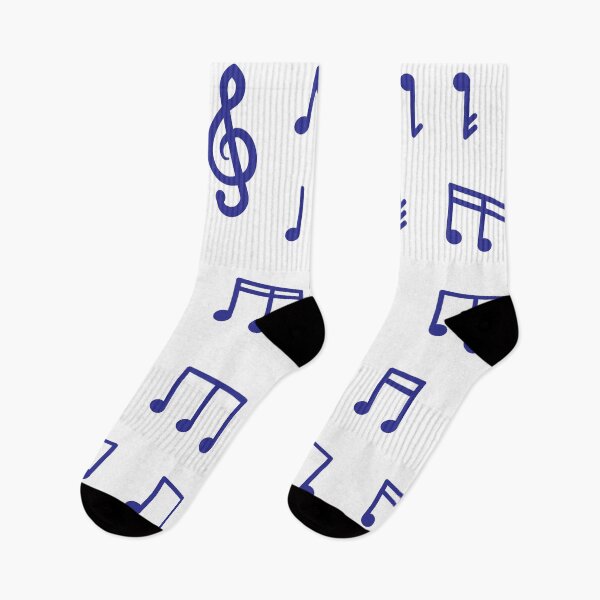 Item preview, Cute Blue Music Note Sticker designed and sold by ikutosaufi.