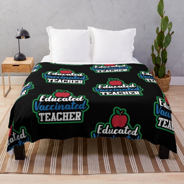 Item preview, Educated Vaccinated Teacher | Welcome Back To Class Teachers designed and sold by GravitiTees.