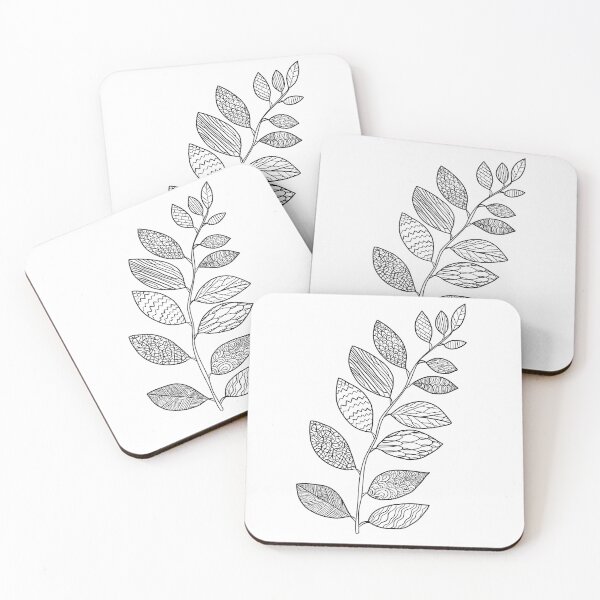 Item preview, Branch with leaves.  designed and sold by Nia-Chi.