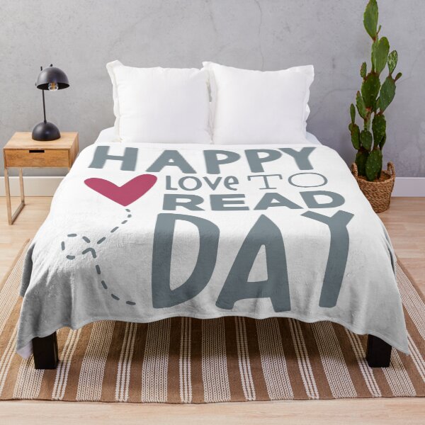 Item preview, happy love to read day pink love teacher designed and sold by RalphTrottier.