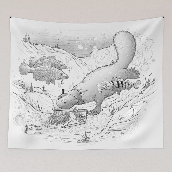 Item preview, Platyfuss  designed and sold by BridgesBooks.