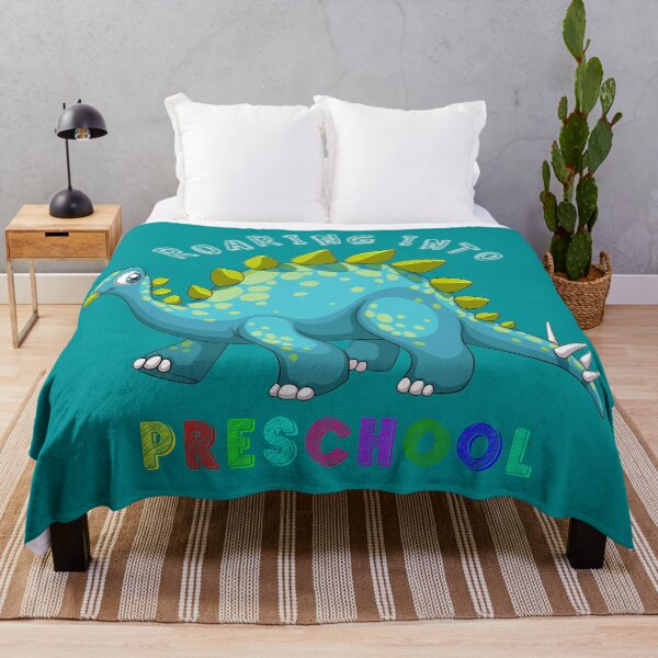Item preview, Roaring Into Preschool Cute Light Blue Dinosaur Back to school design designed and sold by Olhado.
