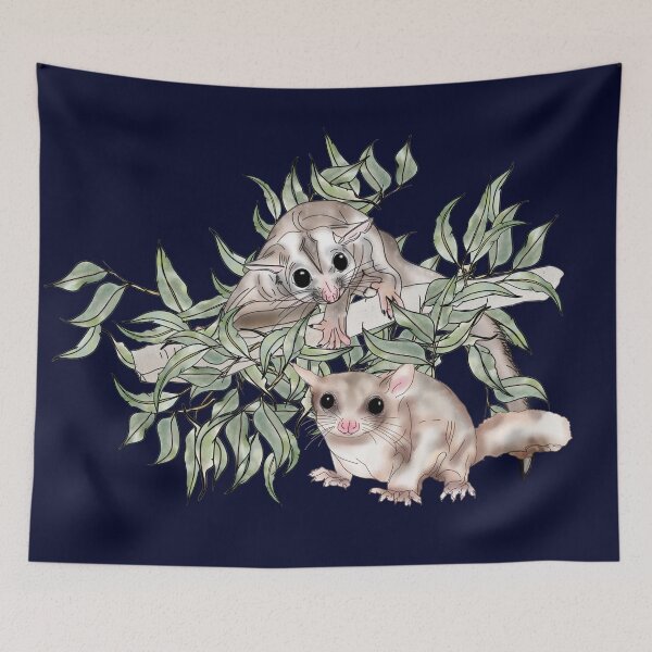 Item preview, Cute Sugar Gliders designed and sold by Traceofcolour.