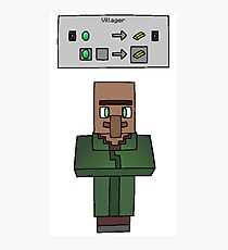 Green Villager Photographic Print
