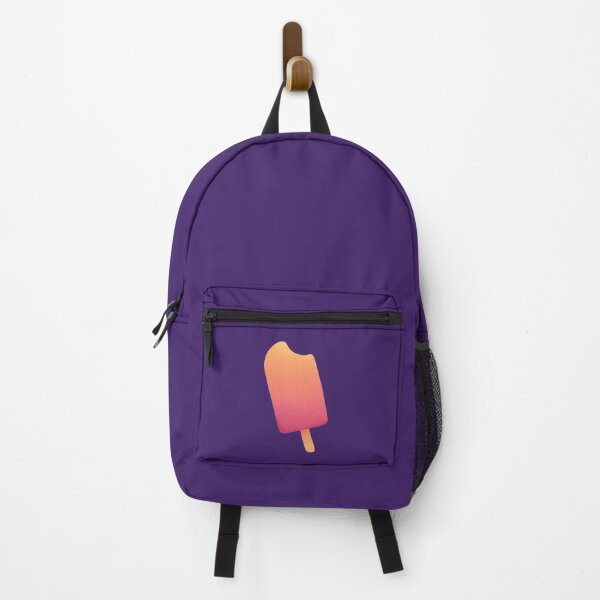 Item preview, Orange gradient popsicle purple background designed and sold by Bianca Brownish.