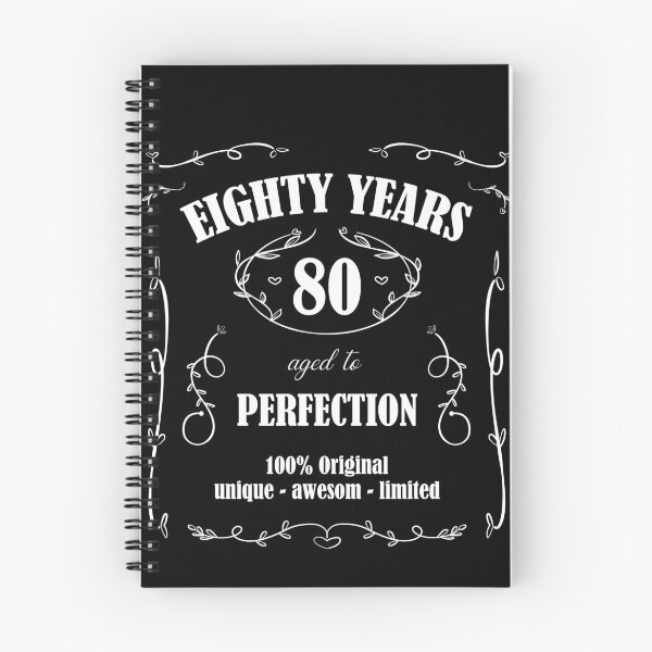 Item preview, 80 Years, Aged To Perfection - Round Birthday designed and sold by Shirt-Designs.