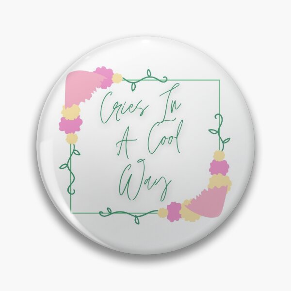 Item preview, Cries In A Cool Way funny stickers designed and sold by InnovantDesigns.