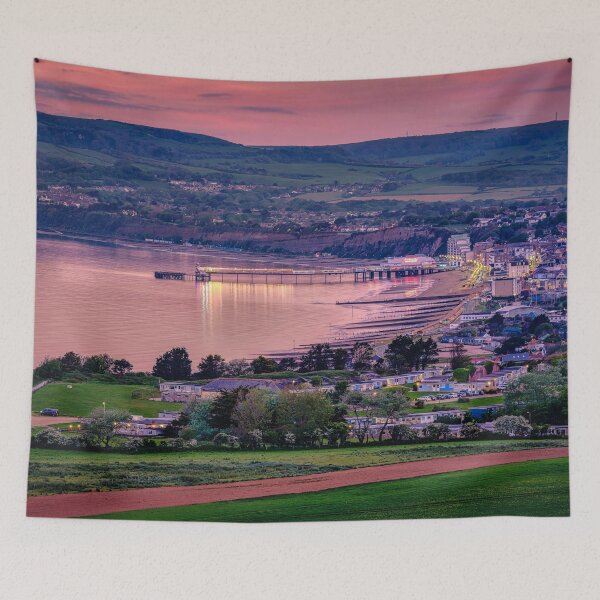 Item preview, Sandown Bay At Night designed and sold by manateevoyager.