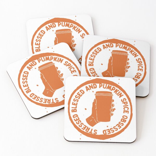 Item preview, Stressed Blessed Pumpkin Spice Obsessed, Autumn Fall designed and sold by anghelapparel.