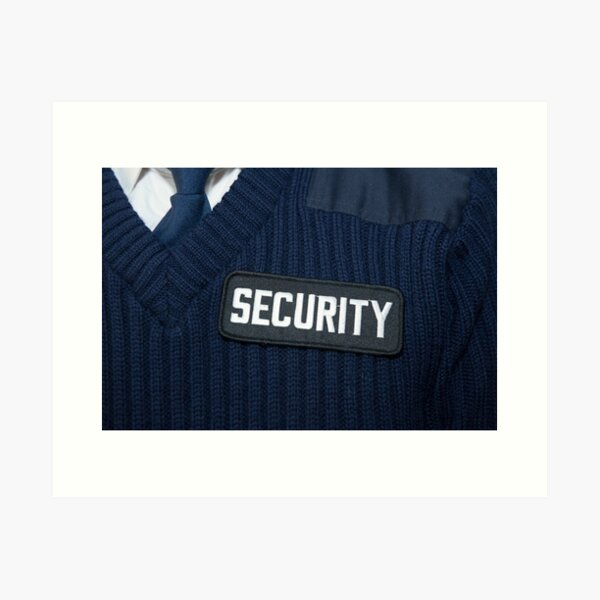 Item preview, Security jumper tie and badge. designed and sold by stuwdamdorp.