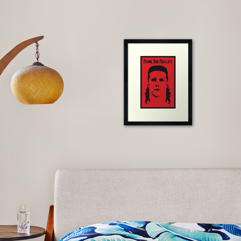 Item preview, Framed Art Print designed and sold by mulletsgalore.