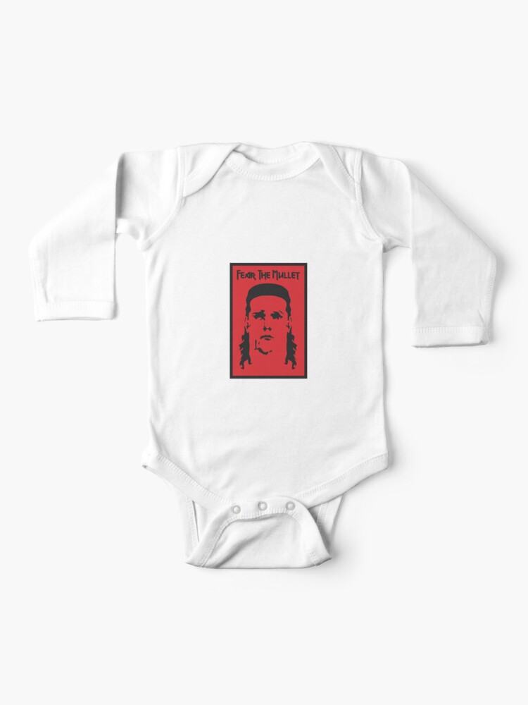 Thumbnail 1 of 2, Baby One-Piece, Fear the Mullet designed and sold by mulletsgalore.