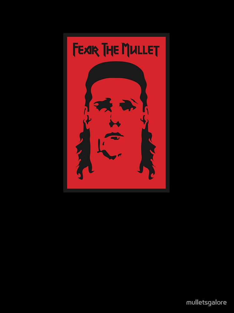 Thumbnail 7 of 7, Oversized T-Shirt, Fear the Mullet designed and sold by mulletsgalore.